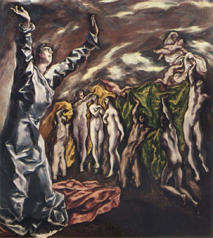 El Greco The Vision of St.John